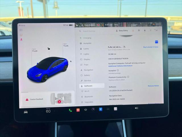 used 2020 Tesla Model 3 car, priced at $22,950