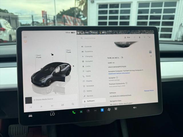 used 2023 Tesla Model 3 car, priced at $24,675