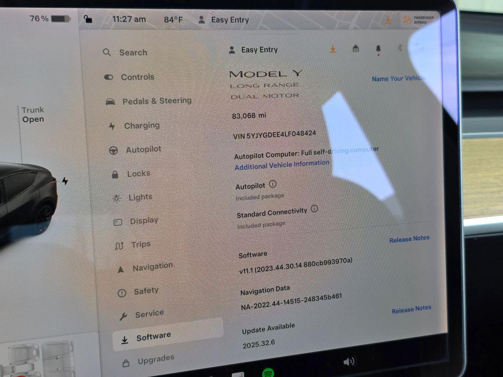 used 2020 Tesla Model Y car, priced at $23,950