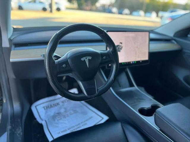 used 2018 Tesla Model 3 car, priced at $21,950