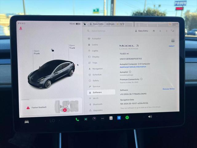 used 2018 Tesla Model 3 car, priced at $21,950