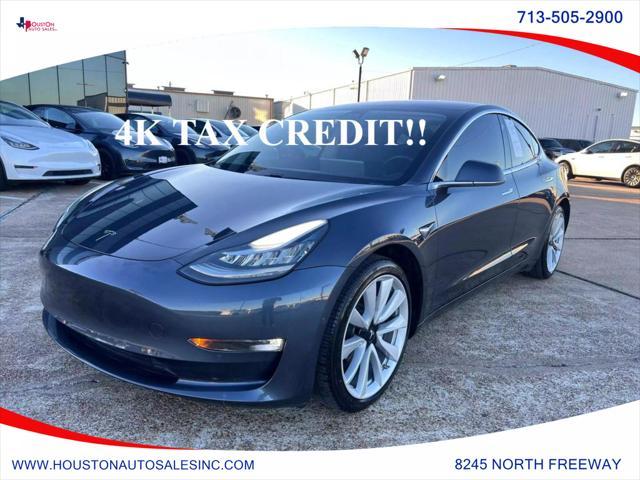 used 2018 Tesla Model 3 car, priced at $21,950