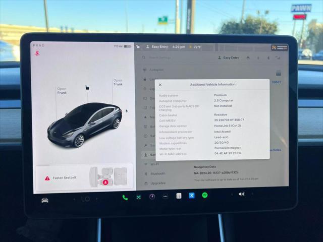 used 2018 Tesla Model 3 car, priced at $21,950