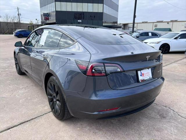 used 2021 Tesla Model 3 car, priced at $23,850