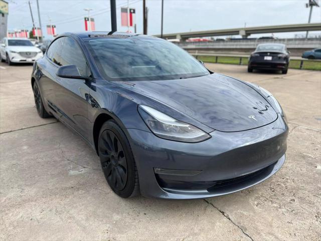 used 2021 Tesla Model 3 car, priced at $23,850