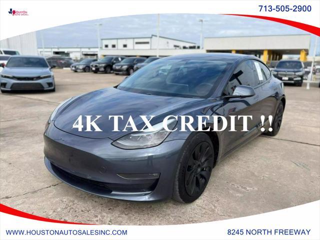 used 2021 Tesla Model 3 car, priced at $23,850