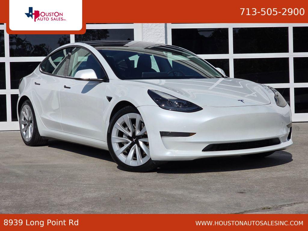 used 2021 Tesla Model 3 car, priced at $23,950
