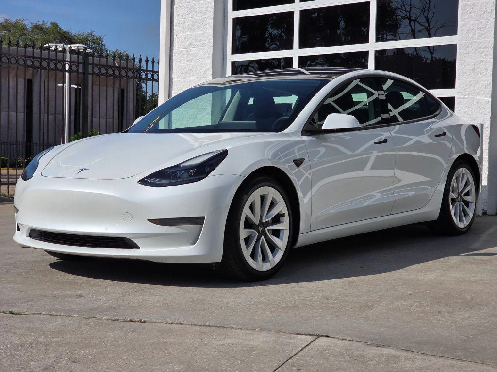 used 2021 Tesla Model 3 car, priced at $23,950