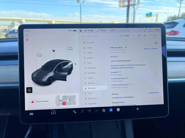 used 2021 Tesla Model Y car, priced at $29,950