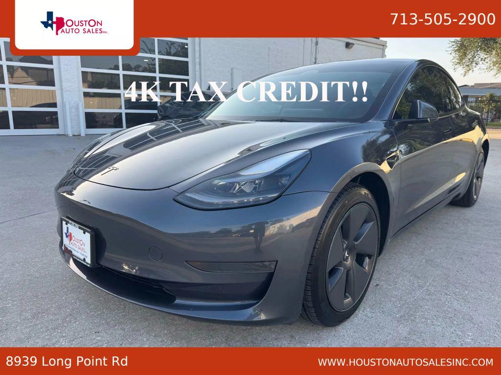 used 2023 Tesla Model 3 car, priced at $24,675