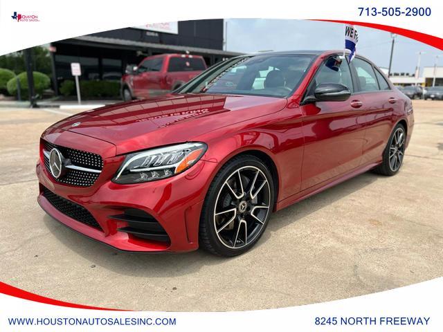 used 2019 Mercedes-Benz C-Class car, priced at $28,995