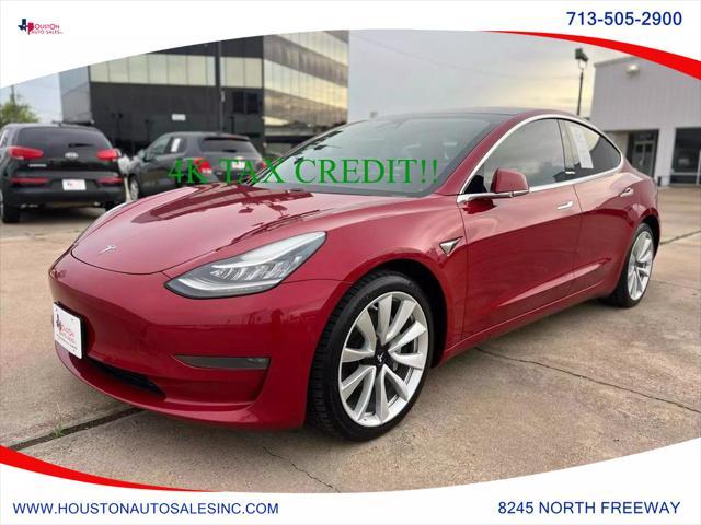 used 2018 Tesla Model 3 car, priced at $21,950