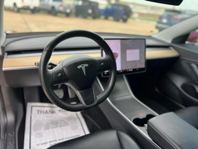 used 2018 Tesla Model 3 car, priced at $21,950