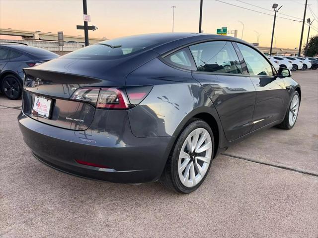 used 2022 Tesla Model 3 car, priced at $27,950