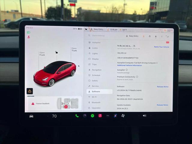 used 2021 Tesla Model 3 car, priced at $19,870