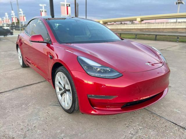 used 2021 Tesla Model 3 car, priced at $19,870