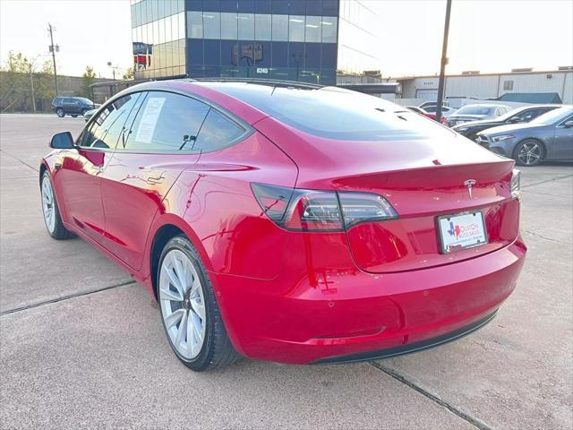 used 2021 Tesla Model 3 car, priced at $19,870