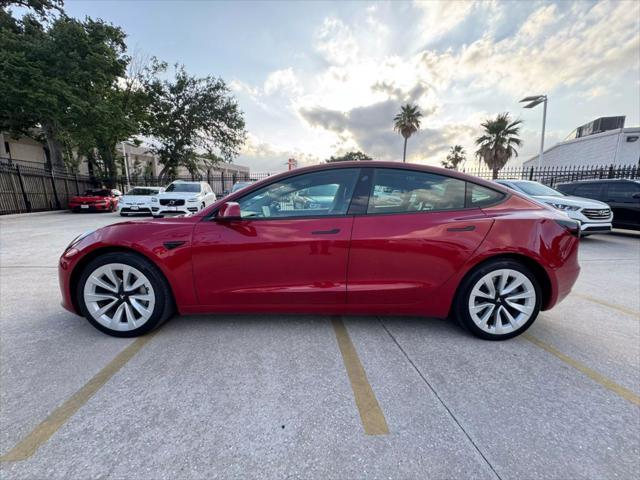 used 2022 Tesla Model 3 car, priced at $24,950