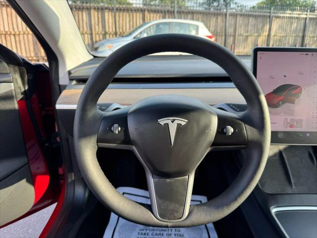 used 2022 Tesla Model 3 car, priced at $24,950