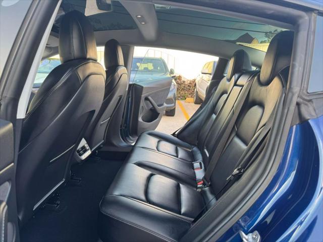 used 2022 Tesla Model 3 car, priced at $27,750