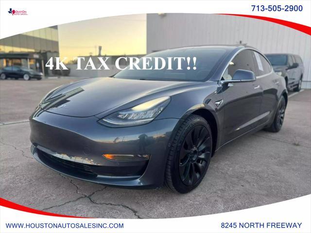 used 2018 Tesla Model 3 car, priced at $21,950