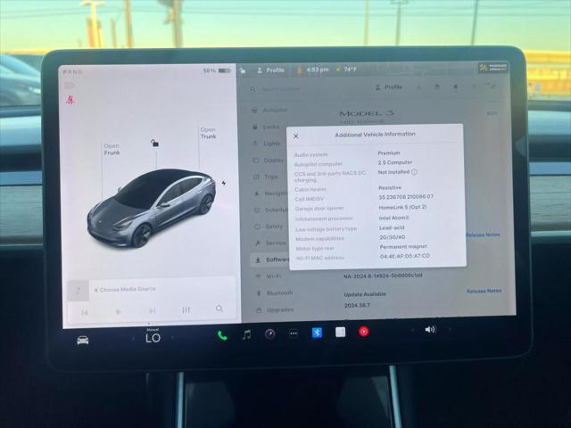 used 2018 Tesla Model 3 car, priced at $21,950