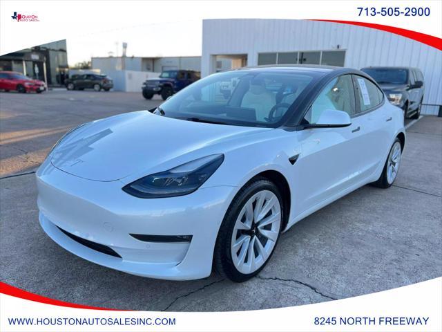 used 2021 Tesla Model 3 car, priced at $25,950