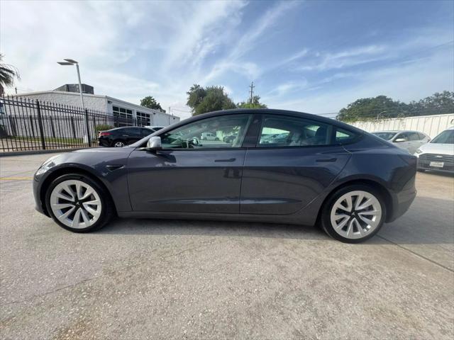 used 2022 Tesla Model 3 car, priced at $26,750