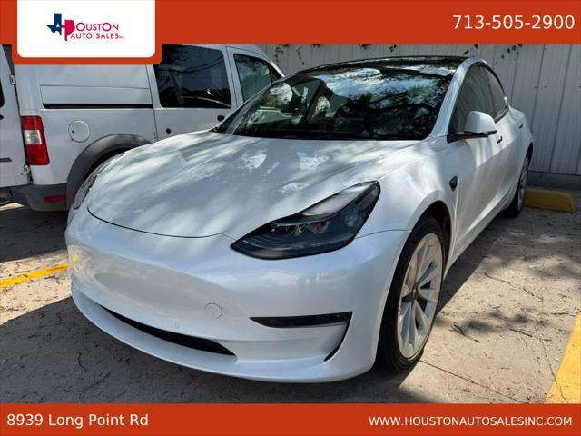 used 2022 Tesla Model 3 car, priced at $27,950