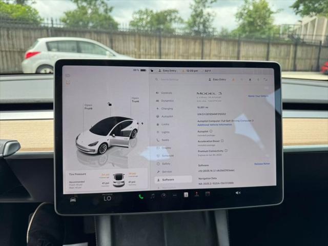 used 2022 Tesla Model 3 car, priced at $27,950