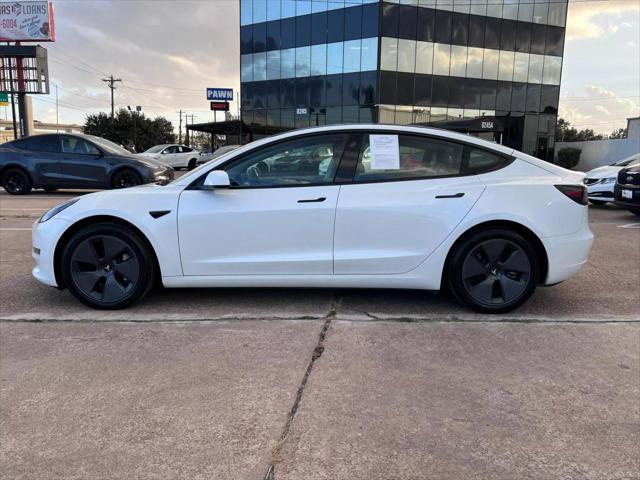 used 2022 Tesla Model 3 car, priced at $26,950