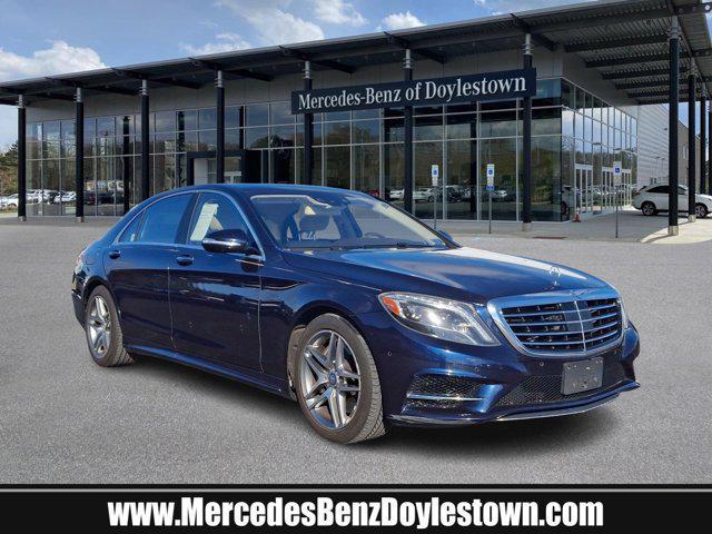 used 2015 Mercedes-Benz S-Class car, priced at $20,857