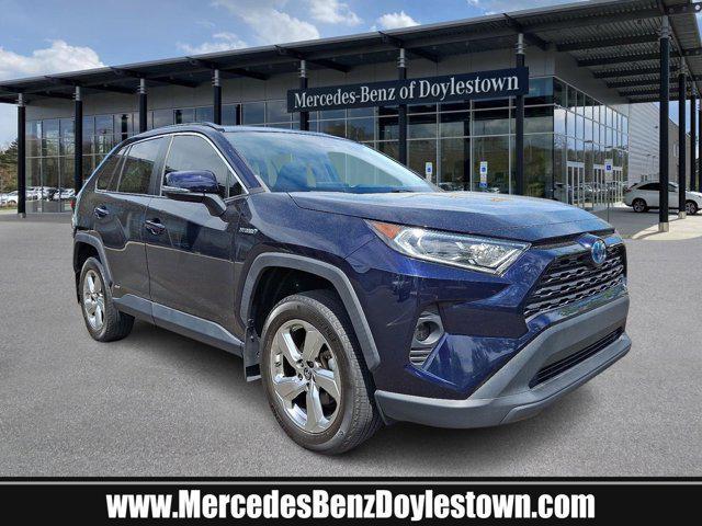 used 2021 Toyota RAV4 Hybrid car, priced at $29,121