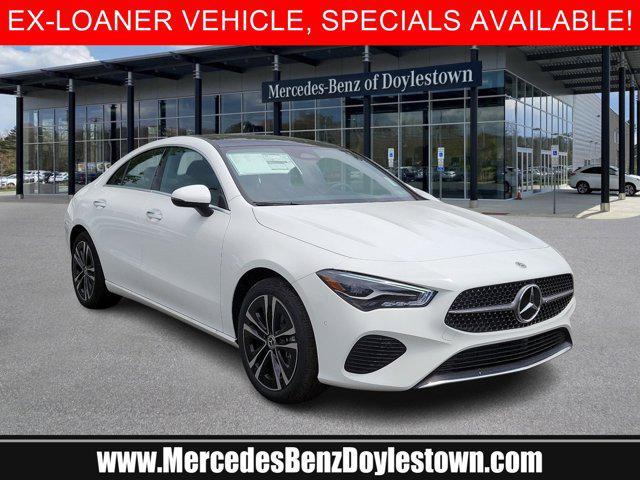 new 2025 Mercedes-Benz CLA 250 car, priced at $45,190