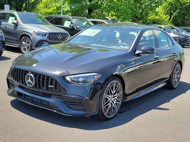 new 2024 Mercedes-Benz AMG C 43 car, priced at $75,895