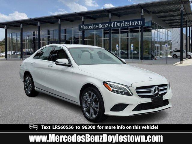 used 2020 Mercedes-Benz C-Class car, priced at $29,000