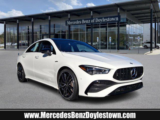 used 2024 Mercedes-Benz AMG CLA 35 car, priced at $48,500