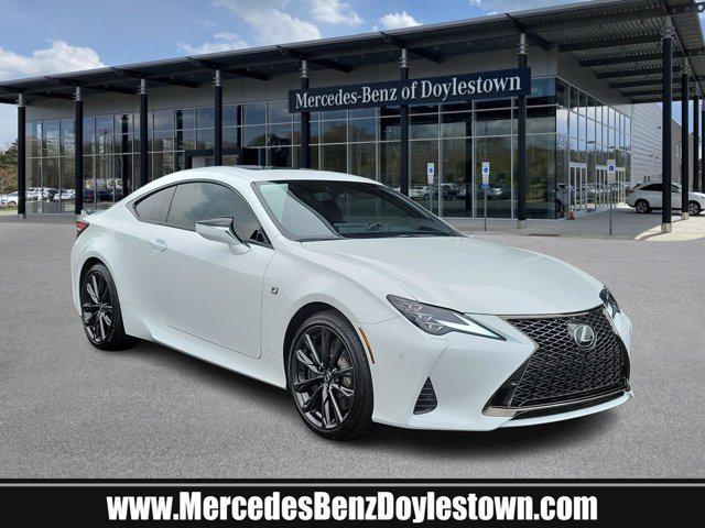 used 2024 Lexus RC 350 car, priced at $52,000