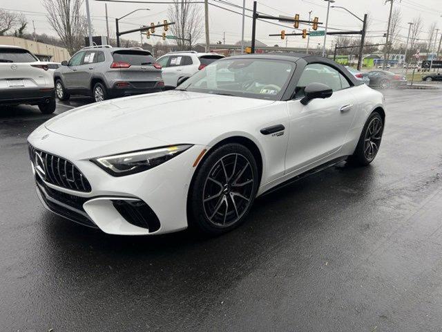 used 2022 Mercedes-Benz AMG SL 55 car, priced at $93,500