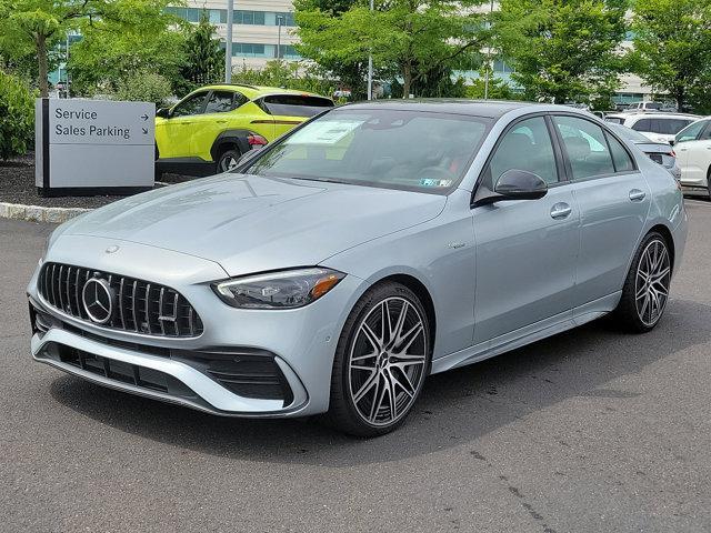 new 2024 Mercedes-Benz AMG C 43 car, priced at $75,680