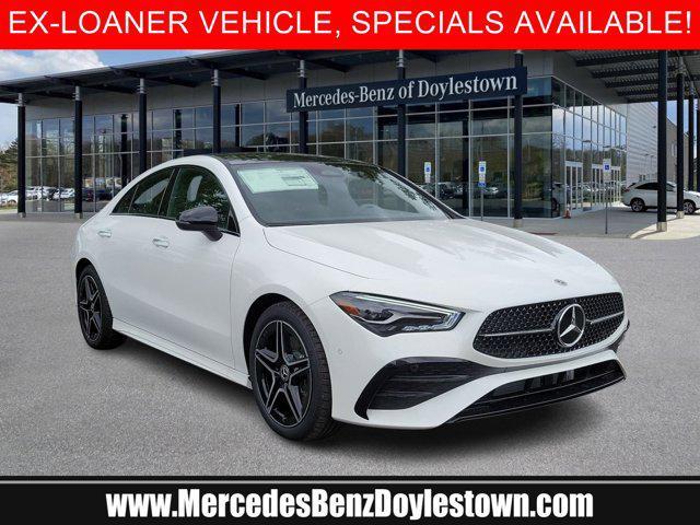 new 2025 Mercedes-Benz CLA 250 car, priced at $48,025