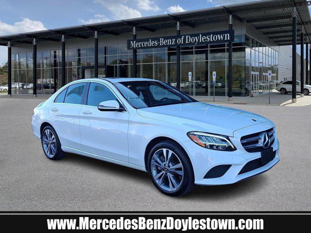 used 2019 Mercedes-Benz C-Class car, priced at $21,652