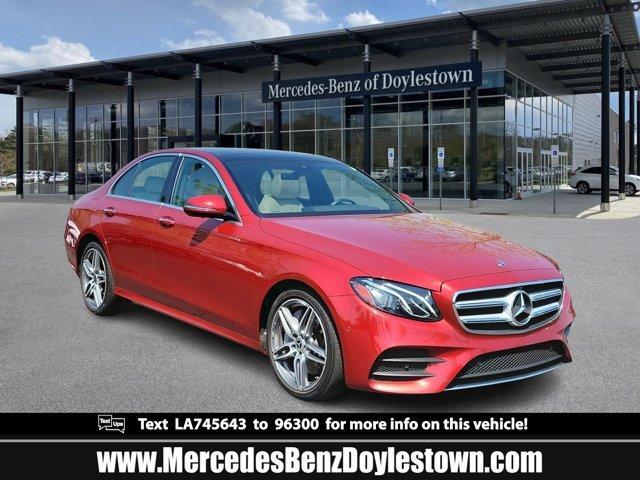 used 2020 Mercedes-Benz E-Class car, priced at $35,450