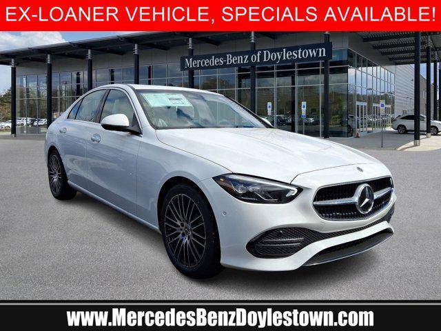 new 2025 Mercedes-Benz C-Class car, priced at $45,585