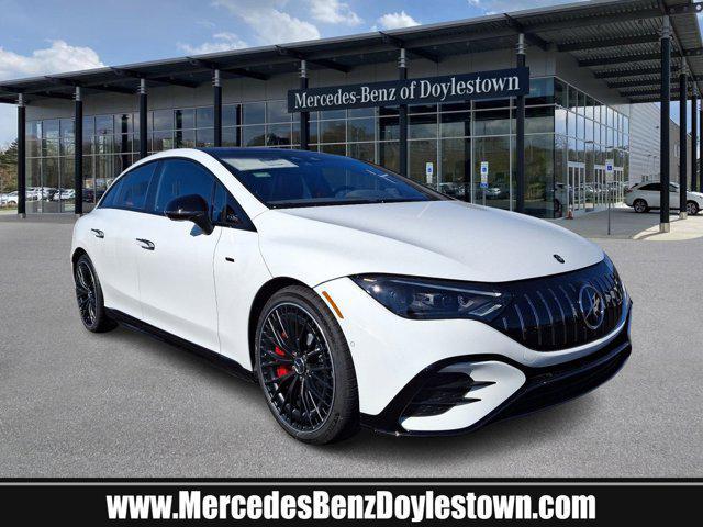 new 2025 Mercedes-Benz AMG EQE car, priced at $121,575