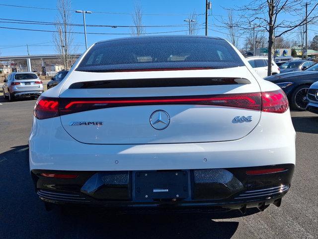 new 2025 Mercedes-Benz AMG EQE car, priced at $121,575