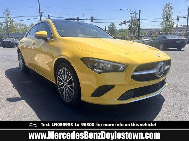 used 2020 Mercedes-Benz CLA 250 car, priced at $31,000