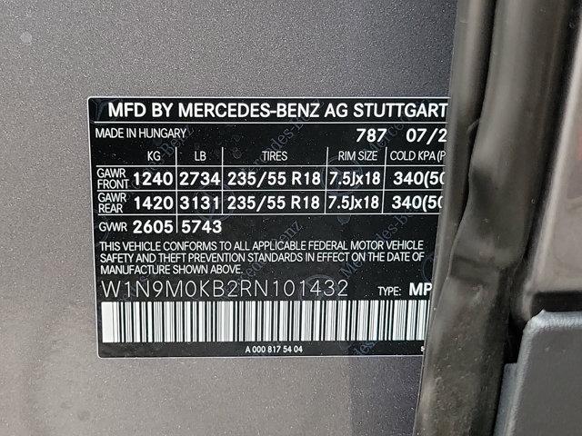 new 2024 Mercedes-Benz EQB 300 car, priced at $65,545