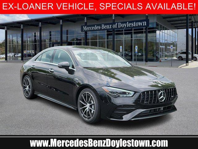 new 2025 Mercedes-Benz AMG CLA 35 car, priced at $55,005