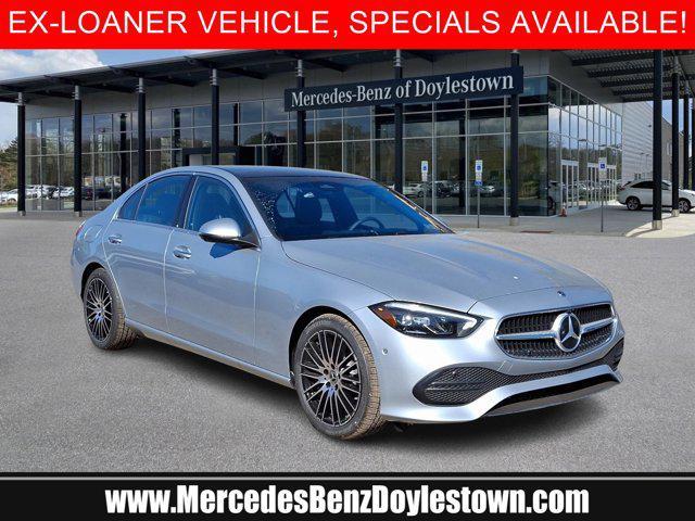 new 2025 Mercedes-Benz C-Class car, priced at $50,555